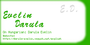 evelin darula business card